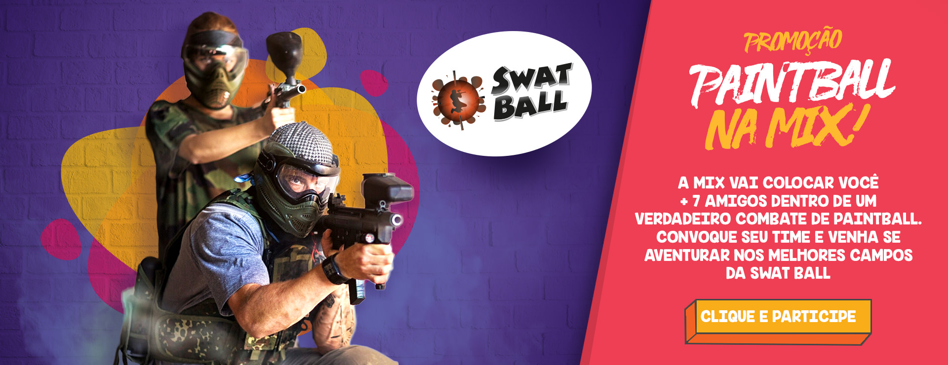 Resultado da PROMOÇÃO PAINTBALL COM A MIX Mix FM Uberlândia