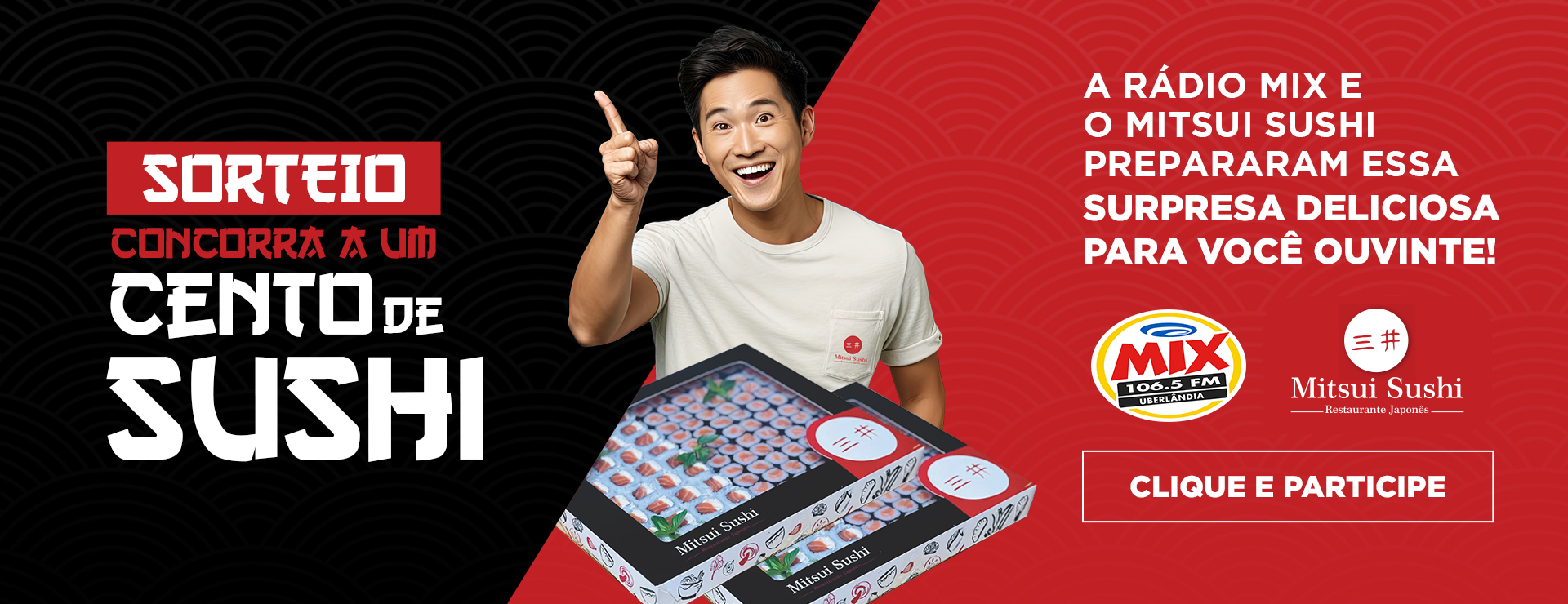 PROMOÇÃO MITSUI SUSHI