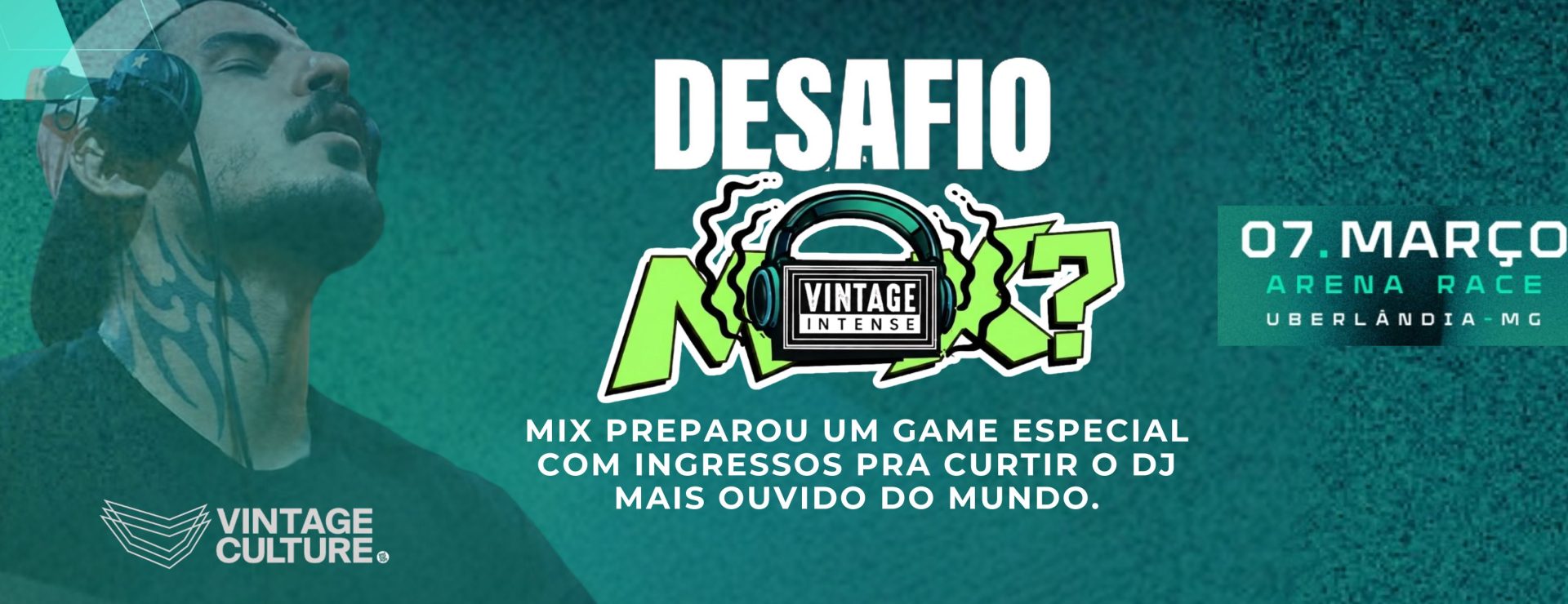 DESAFIO DA MIX | ESPECIAL VINTAGE INTENSE